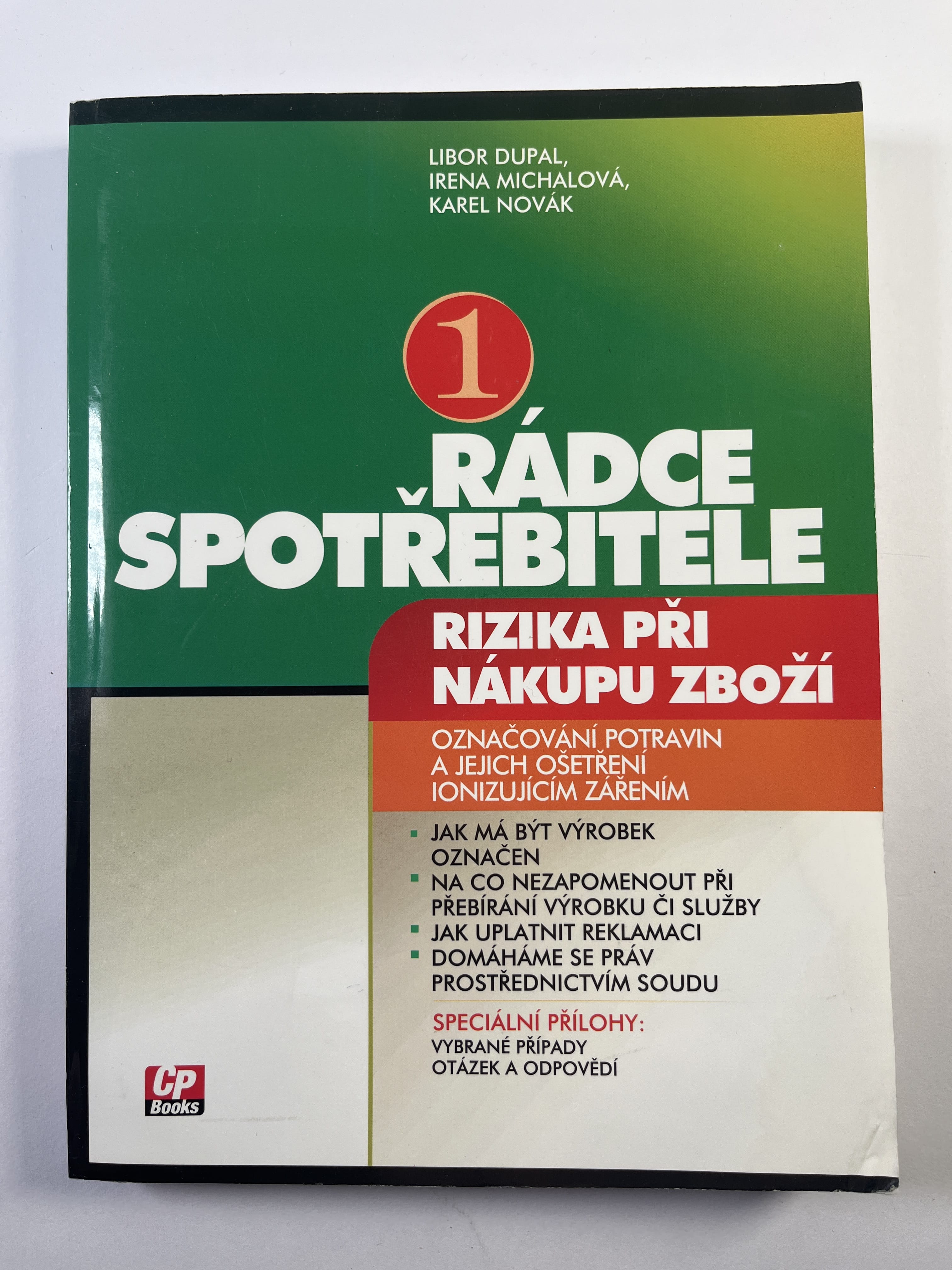Levně Rádce spotřebitele: Rizika při nákupu zboží (1)