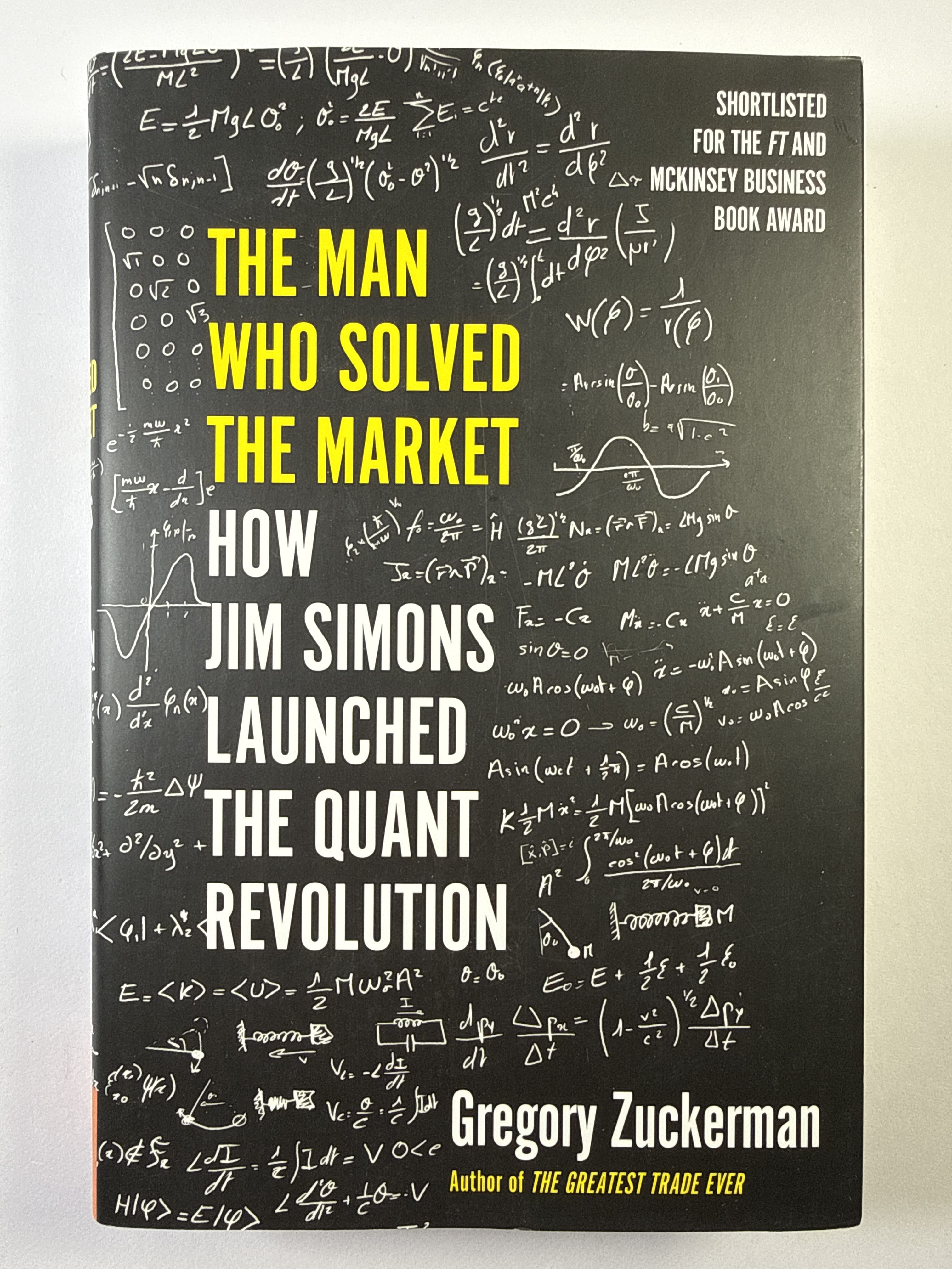 The man who solved the market : how Jim Simons launched the quant revolution Pevná (2019)