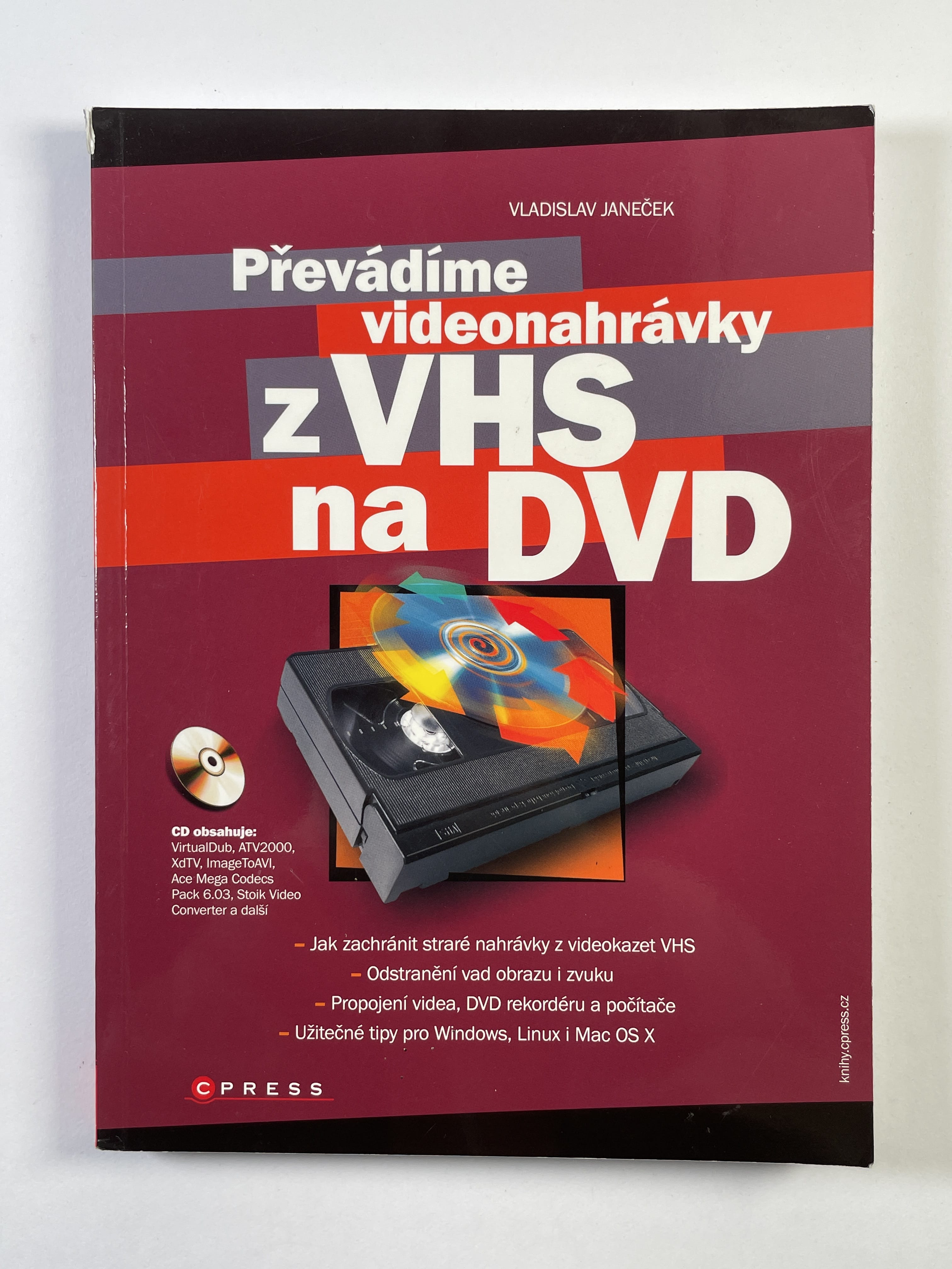 Převádíme videonahrávky z VHS na DVD