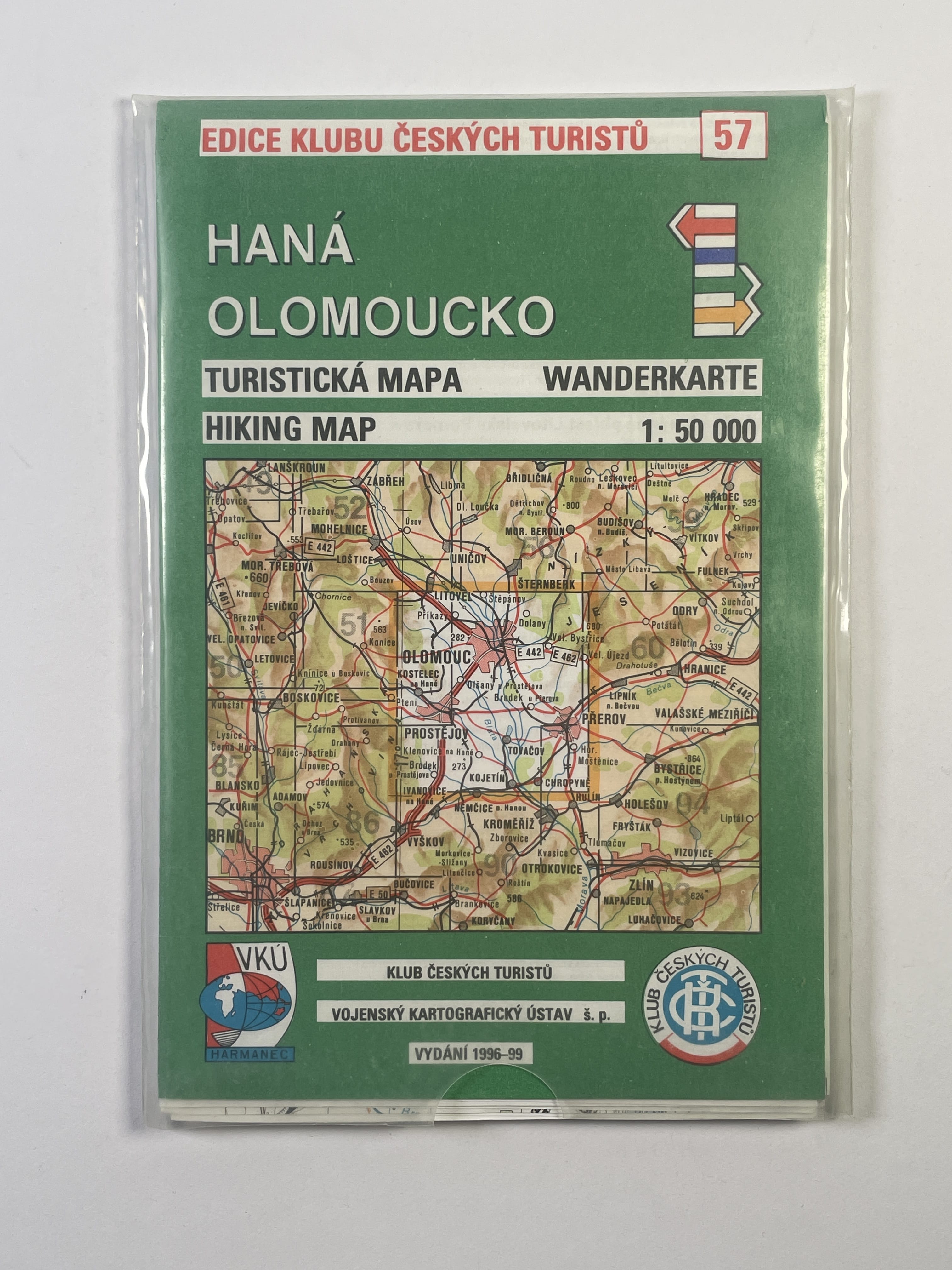 Levně Haná: Olomoucko - Turistická mapa