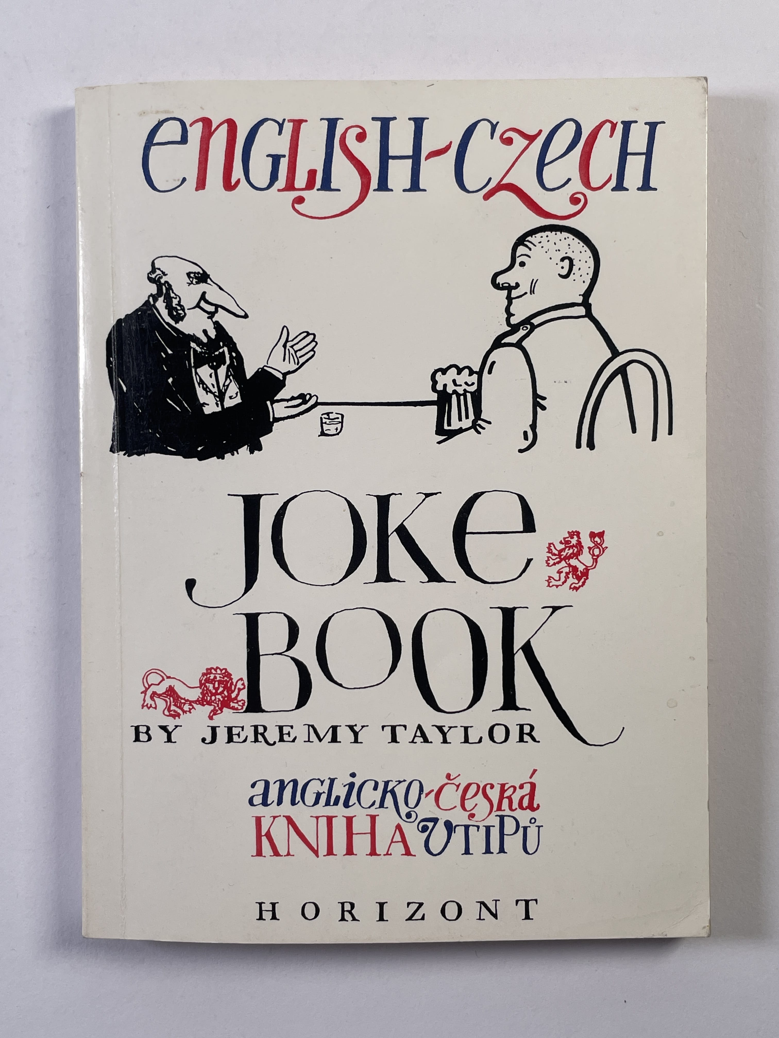 Levně English-Czech joke book: Anglicko-česká kniha vtipů Měkká (1993)