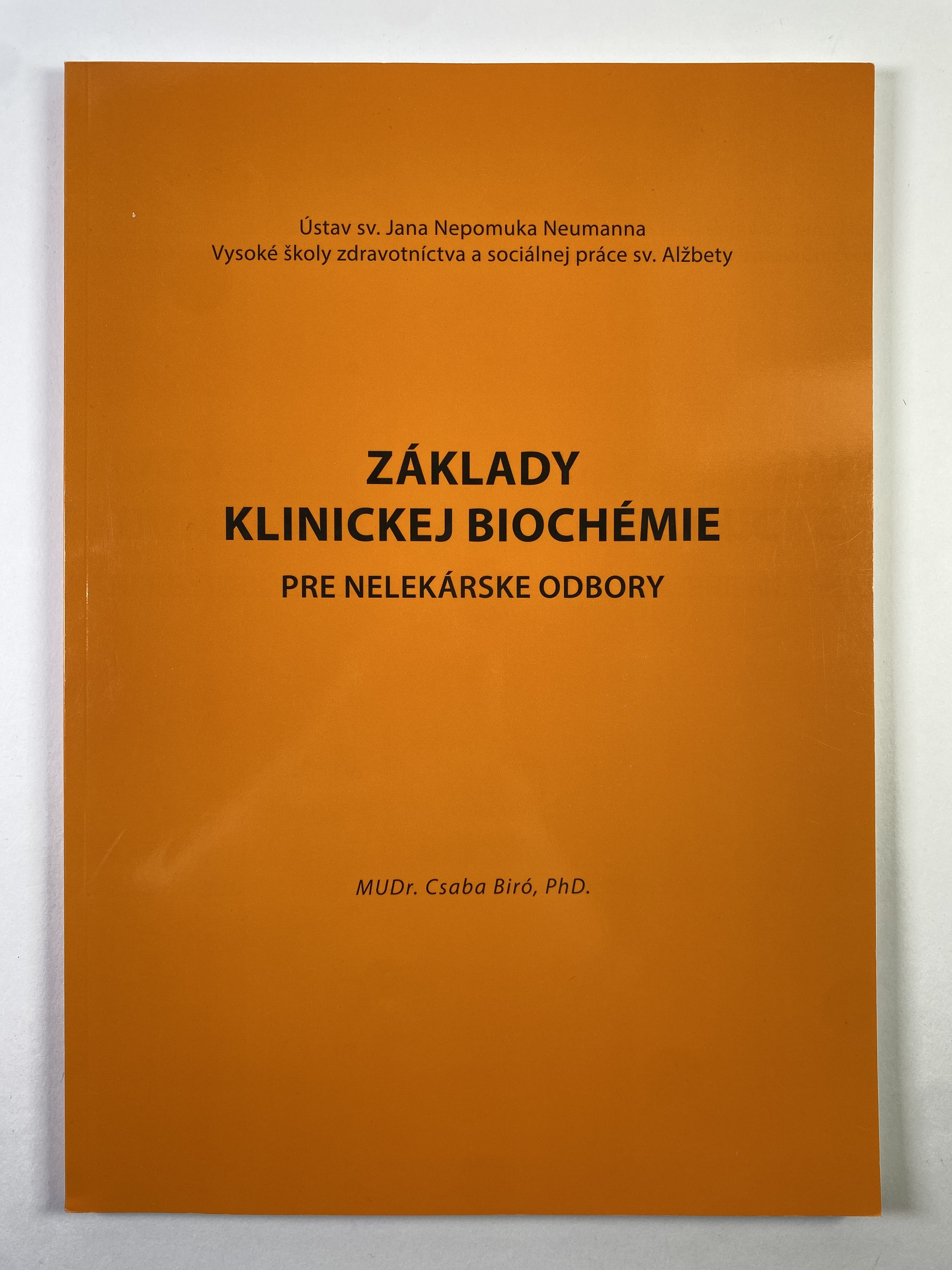Levně Základy klinickej biochémie pre nelekárkse obory