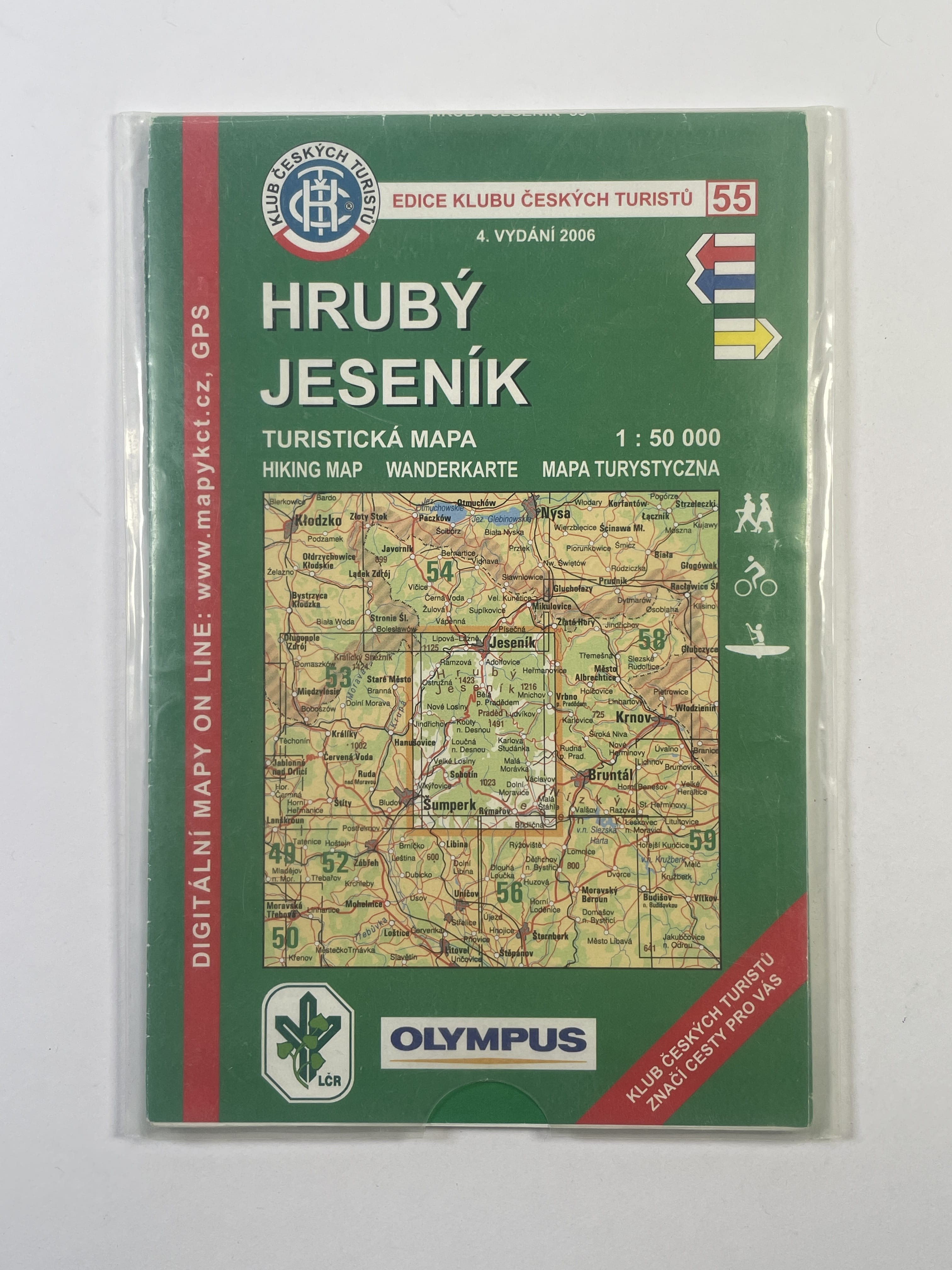 Levně Hrubý Jeseník - turistická mapa