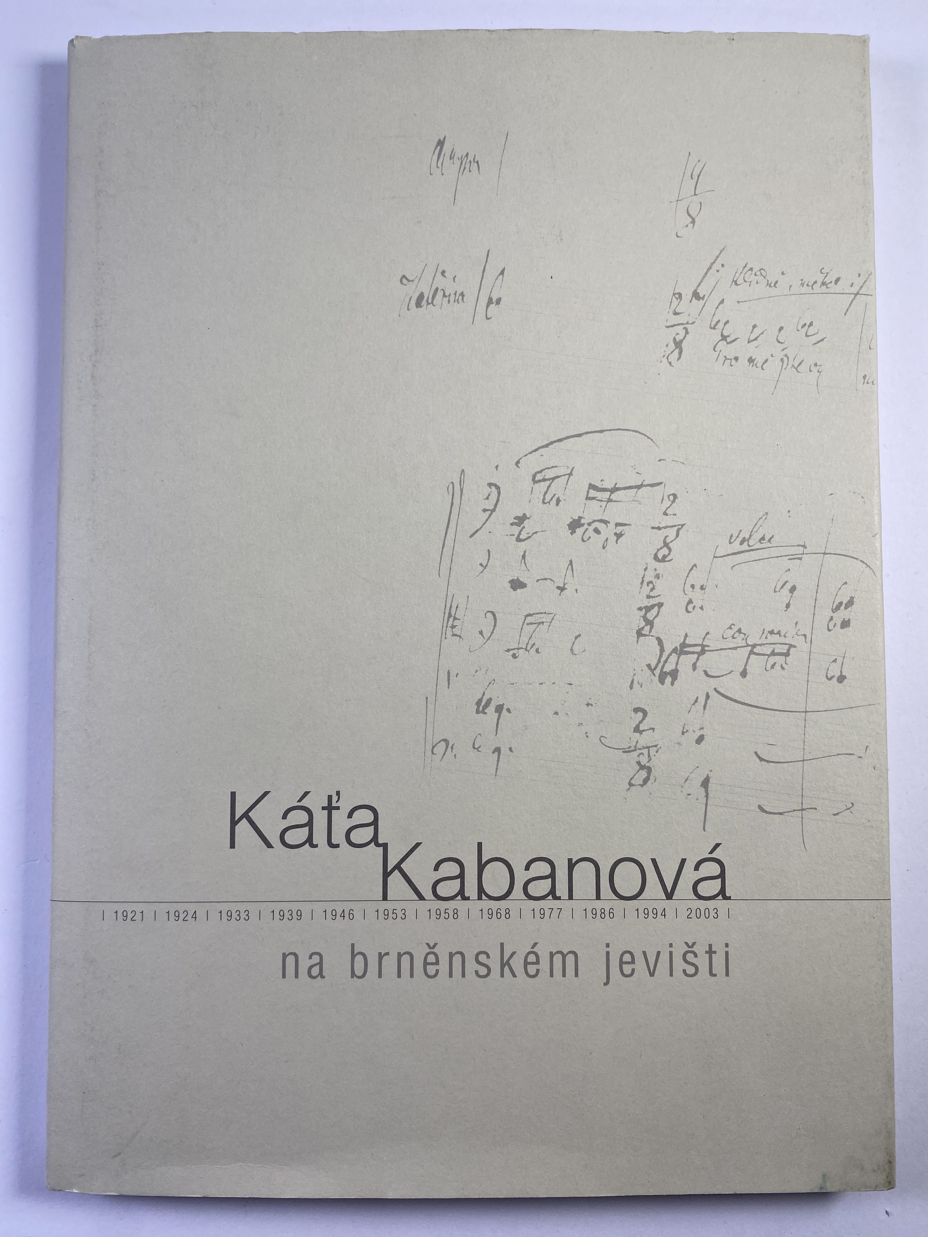 Levně Káťa Kabanová na brněnském jevišti