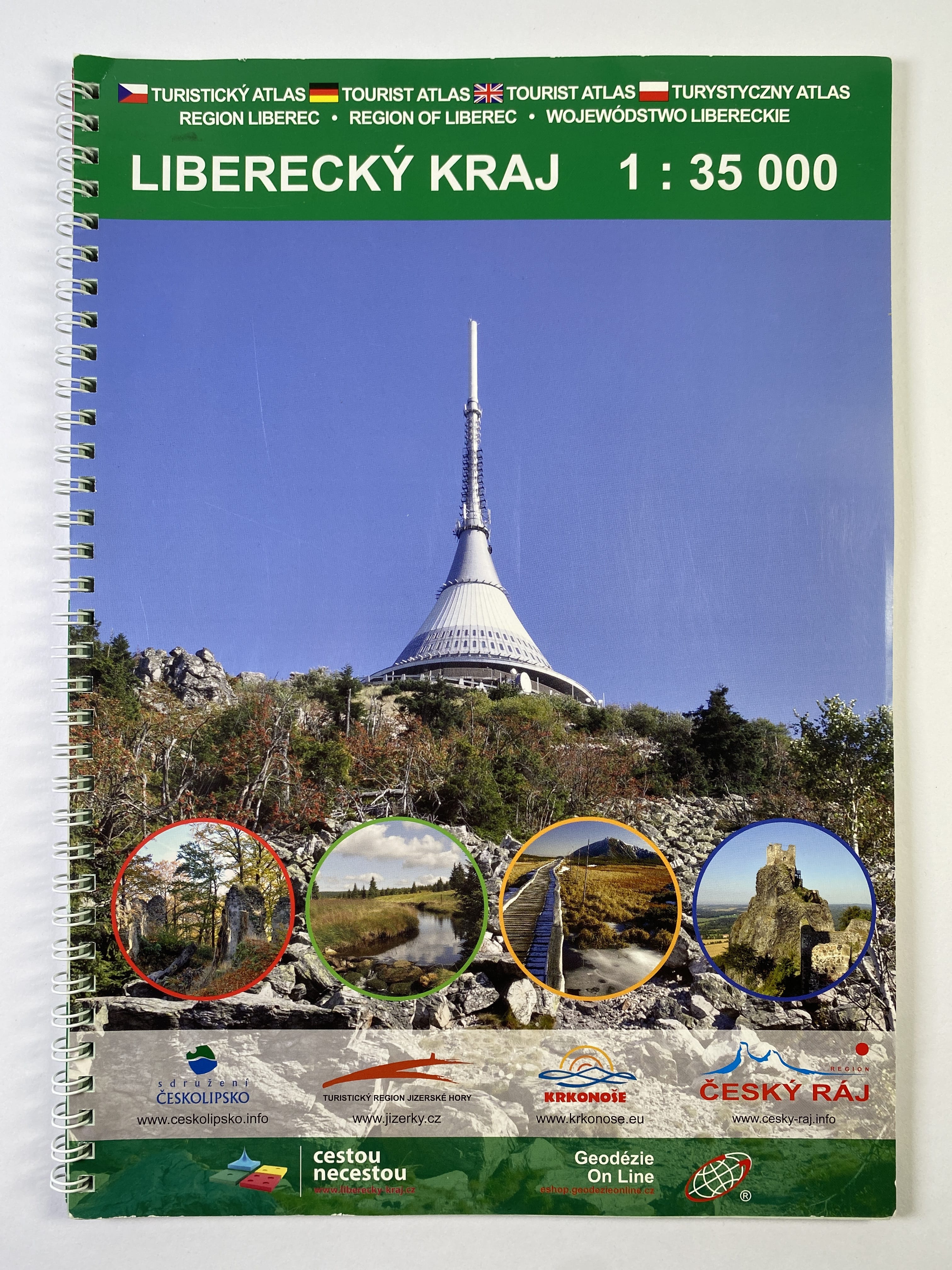 Levně Turistický atlas: Liberecký kraj