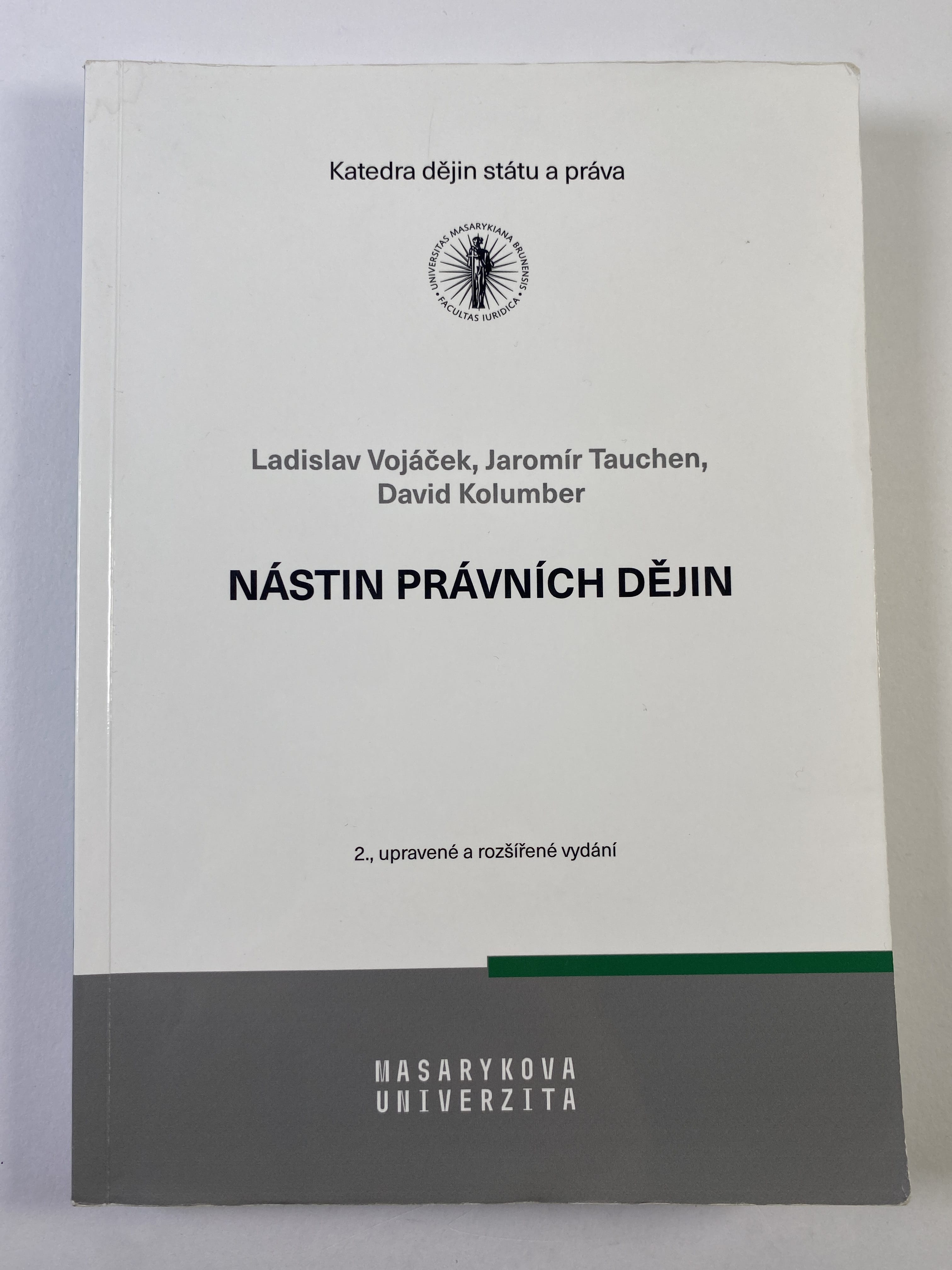 Levně Nástin právních dějin (2. vydání, měkká)