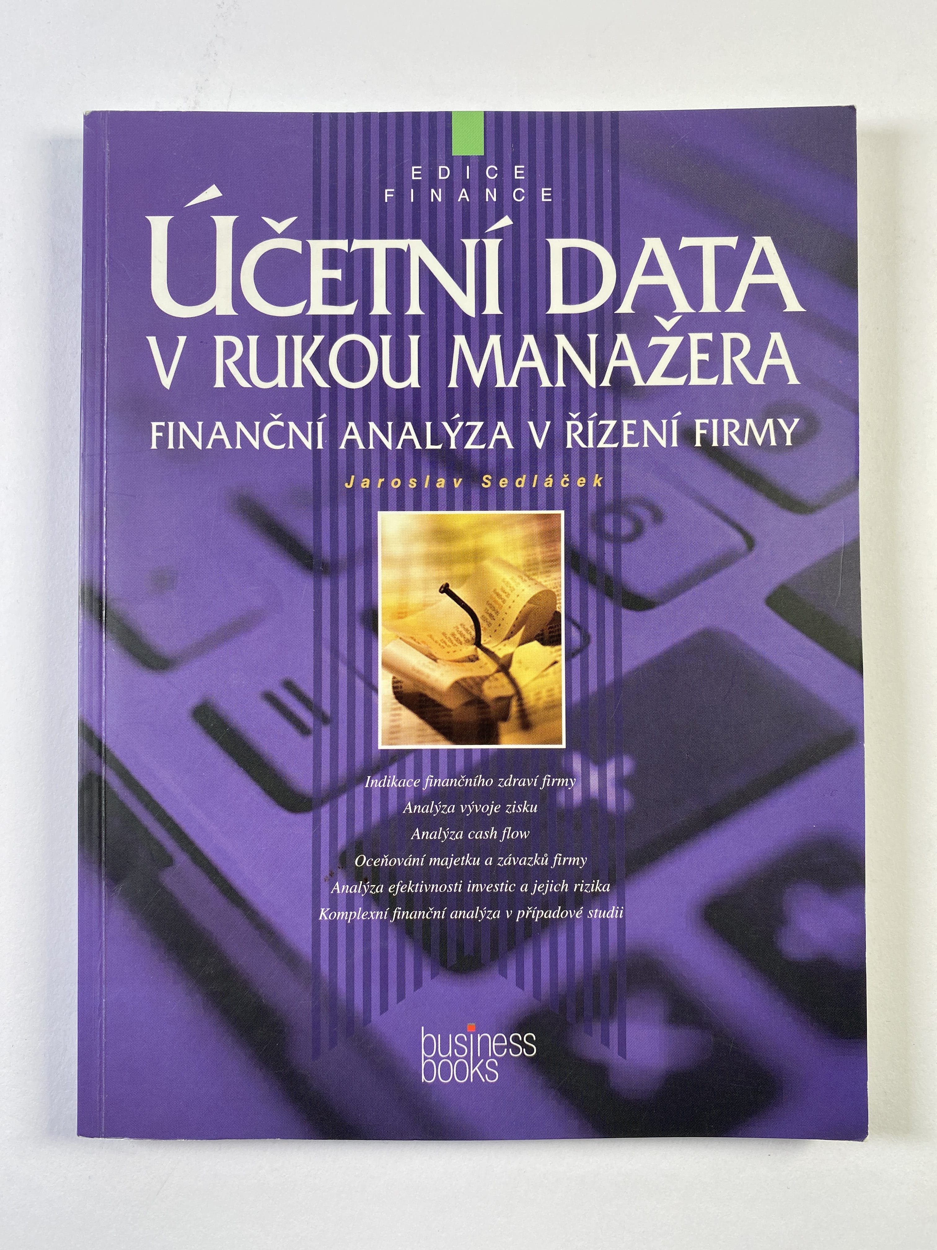 Účetní data v rukou manažera Měkká 1999