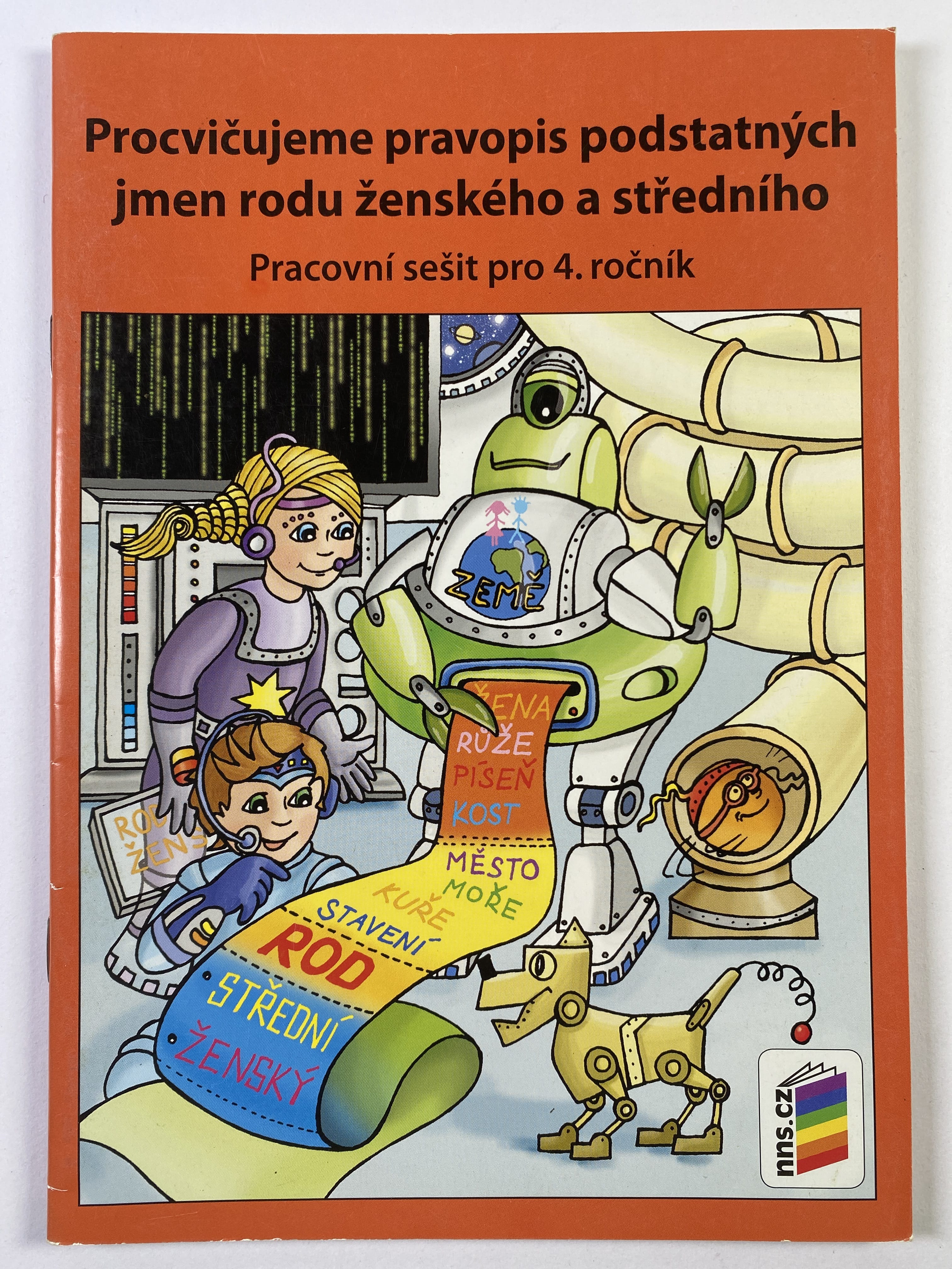 Procvičujeme pravopis podstatných jmen rodu ženského a středního Měkká (2014)