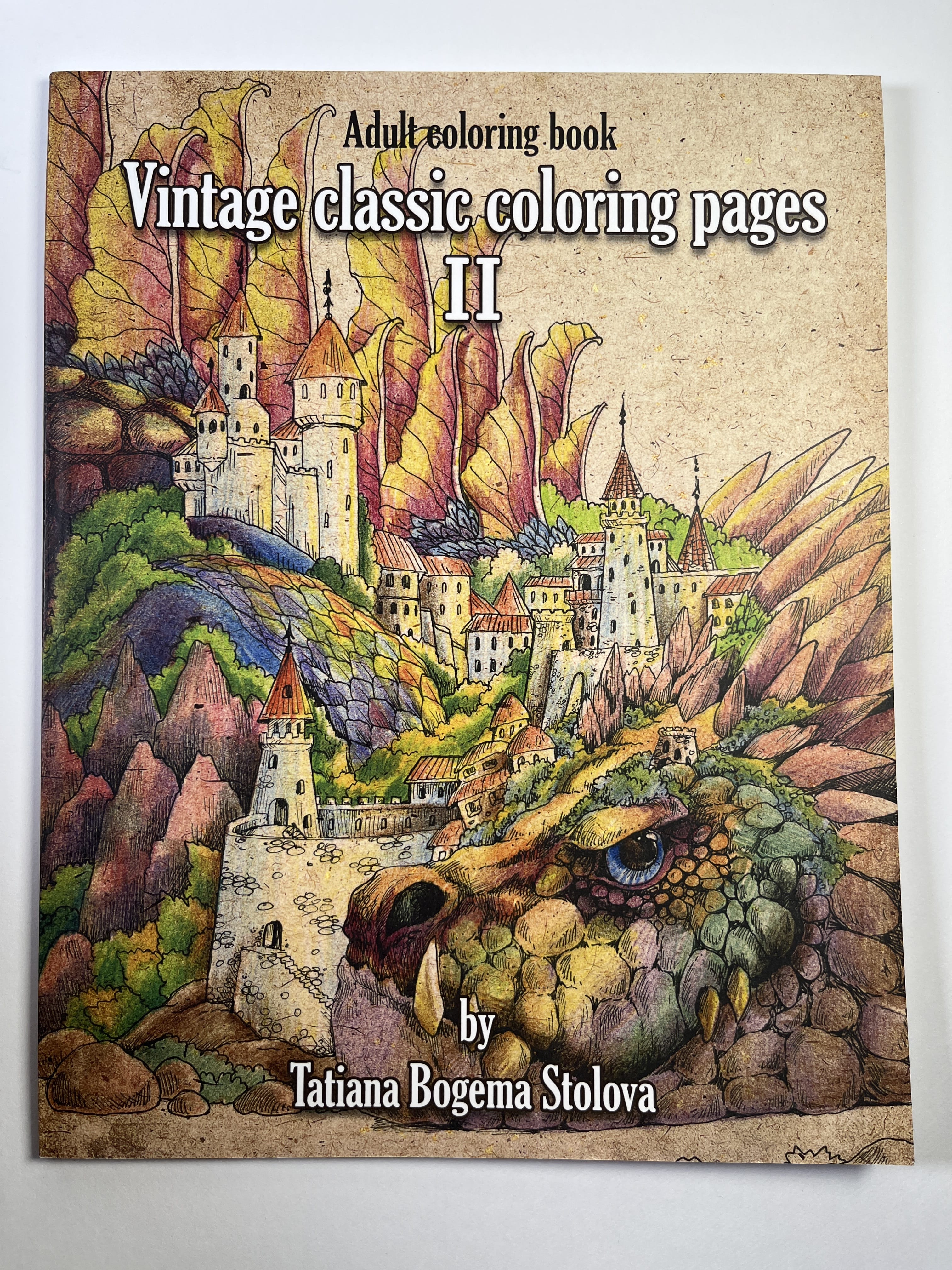 Levně Vintage Classic Coloring Pages II