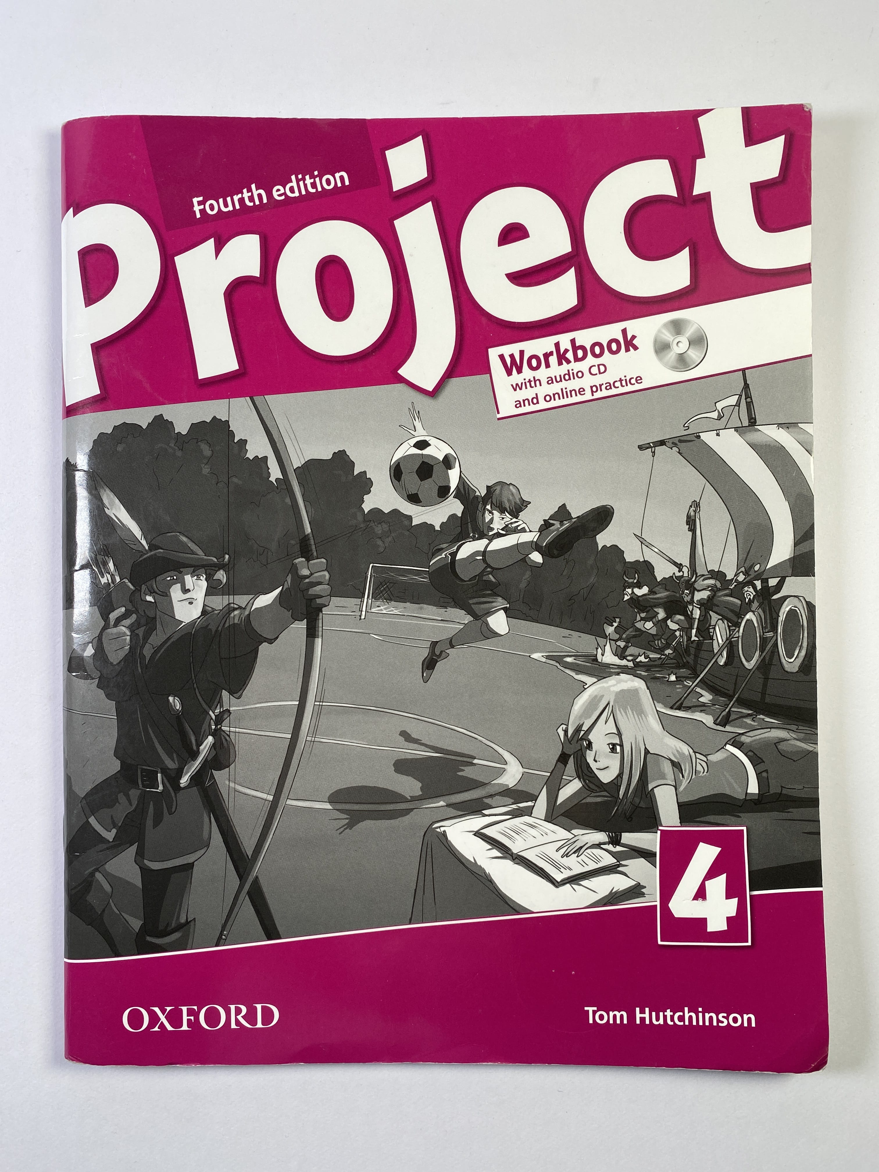 Levně Project 4 Workbook with Audio CD and Online Praktice