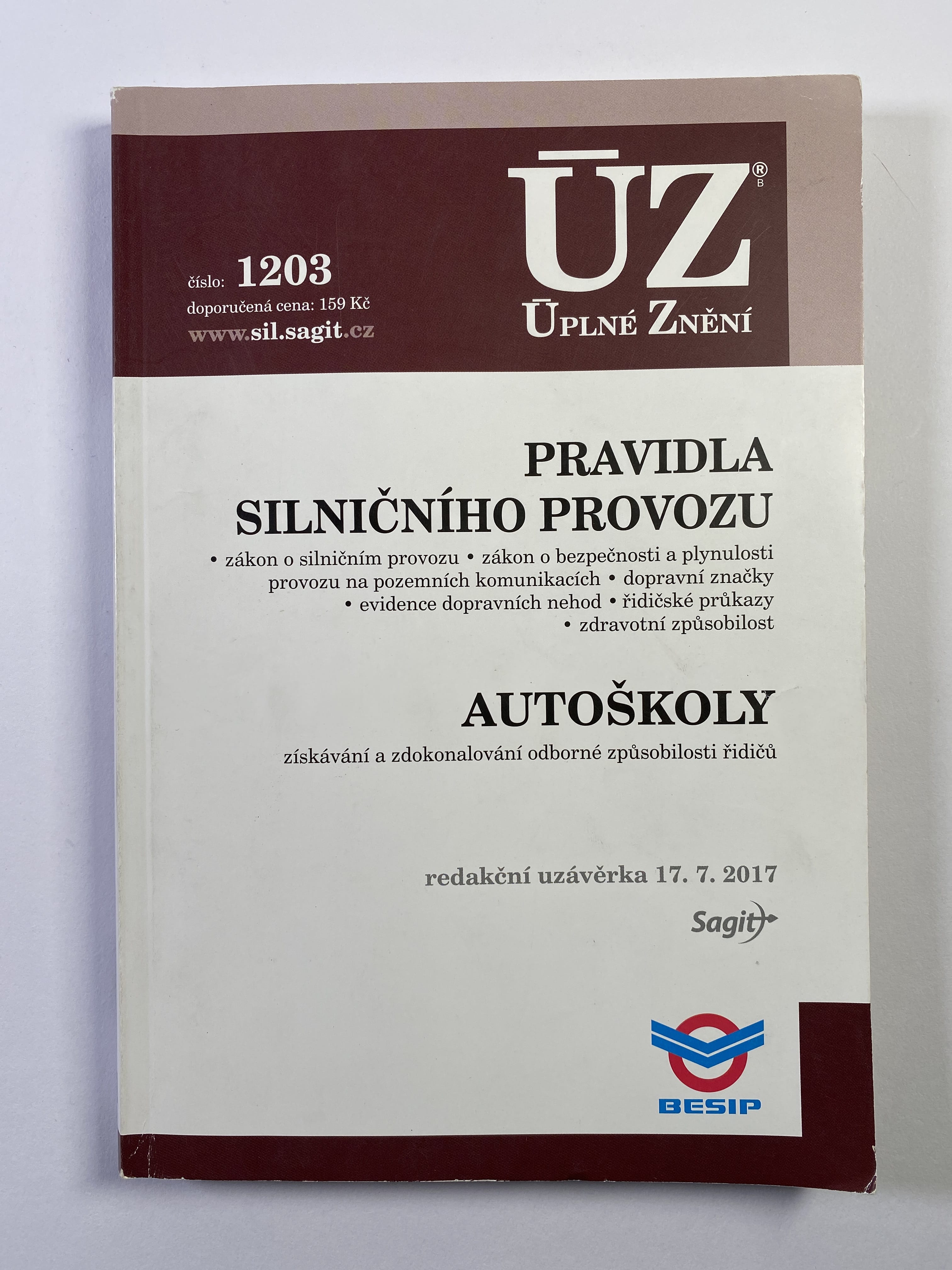 Levně ÚZ č. 1203: Pravidla silničního provozu - úplné znění předpisů