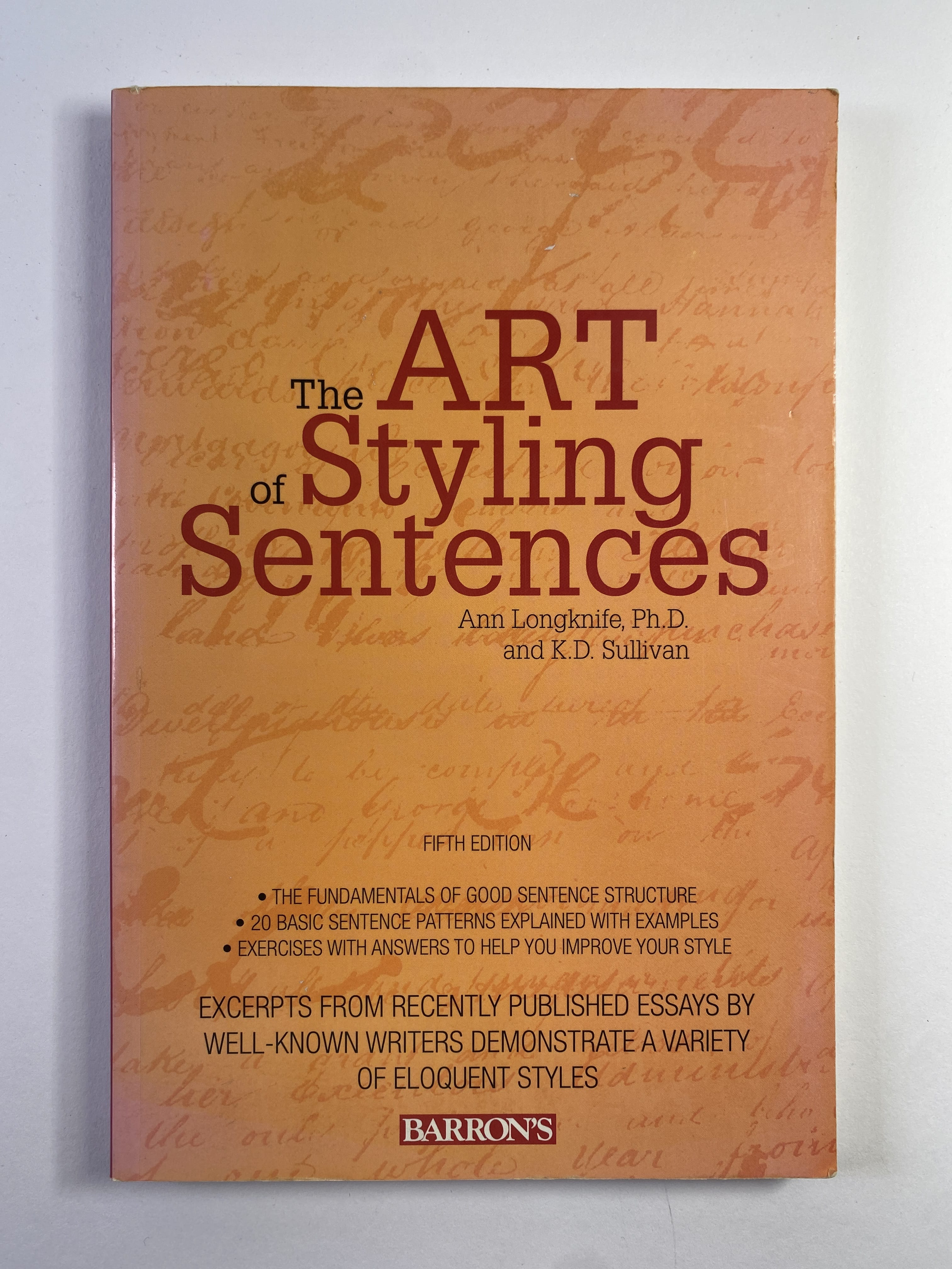 Levně The Art of Styling Sentences