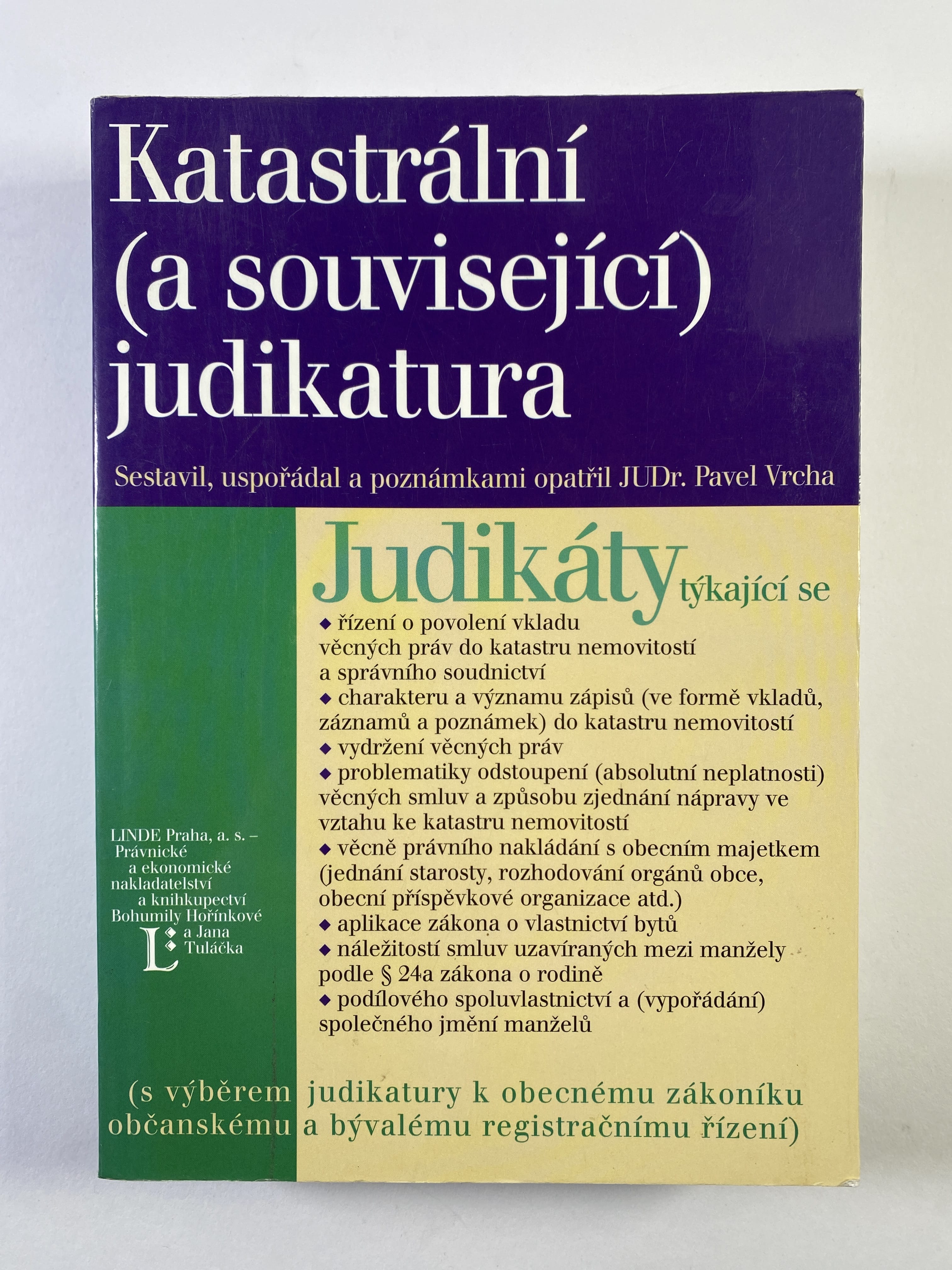 Levně Katastrální (a související) judikatura Měkká