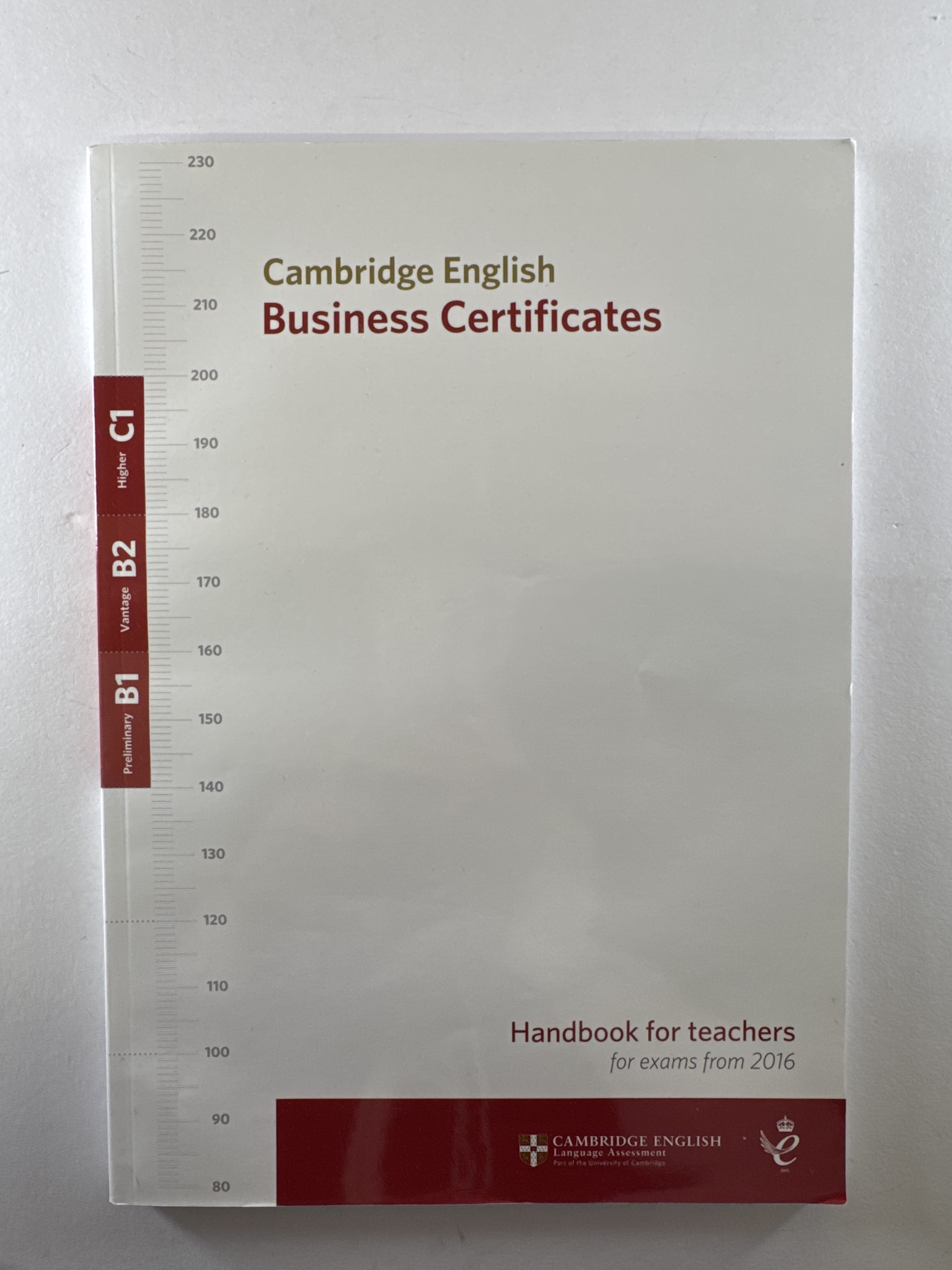 Levně Cambridge English - Business Certificates - Handbook for teachers