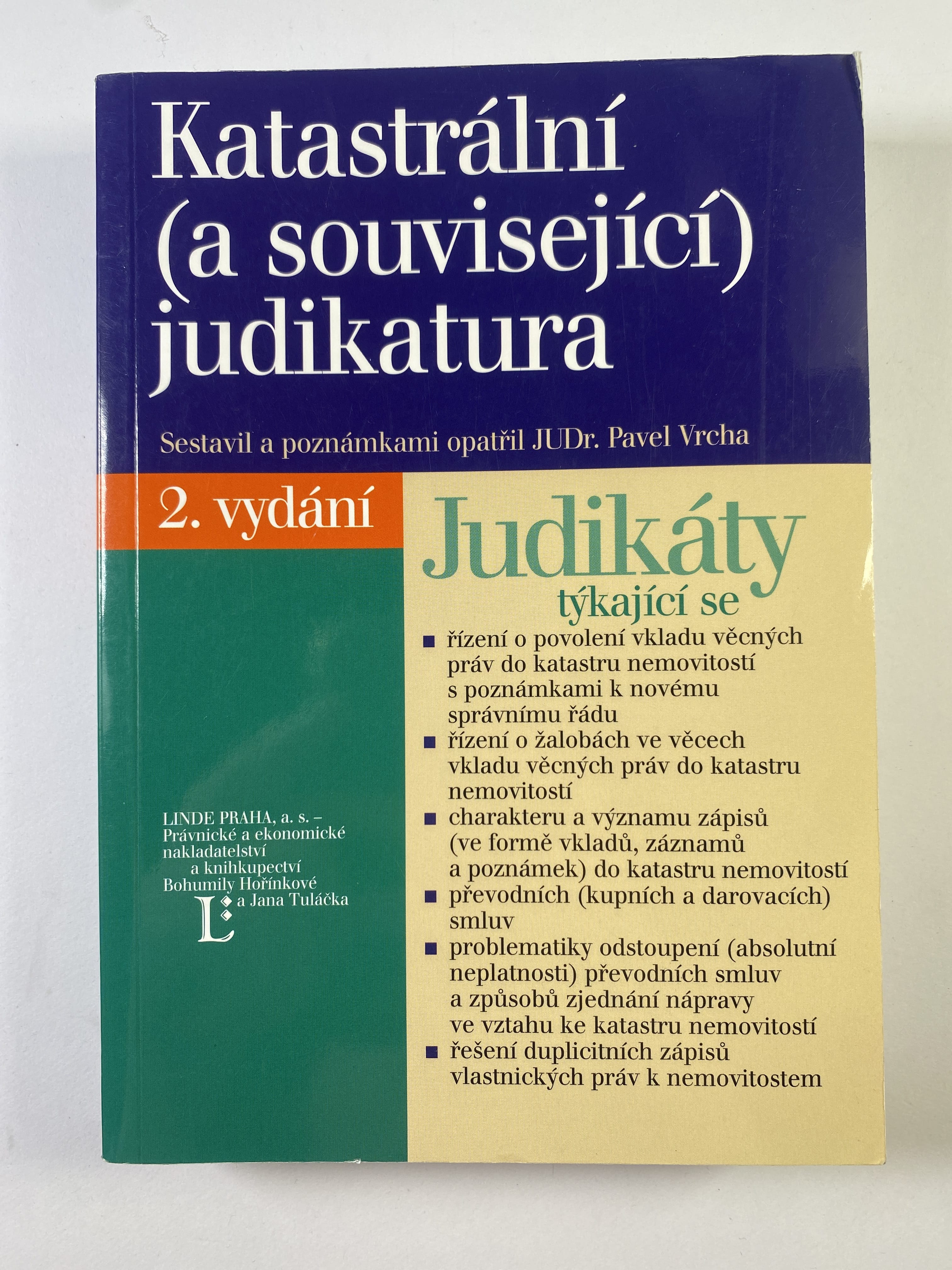 Levně Katastrální (a související) judikatura Měkká (2. vydání)