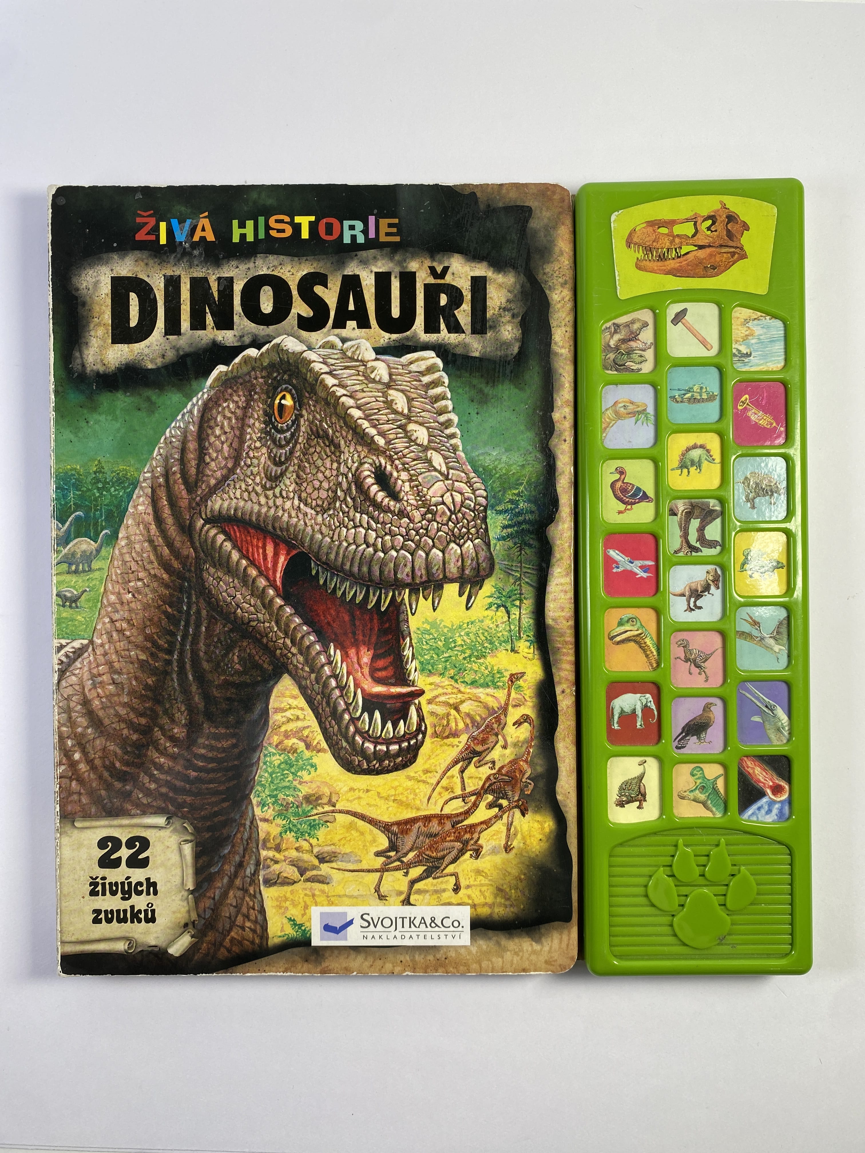 Levně Dinosauři - Zvuková knížka
