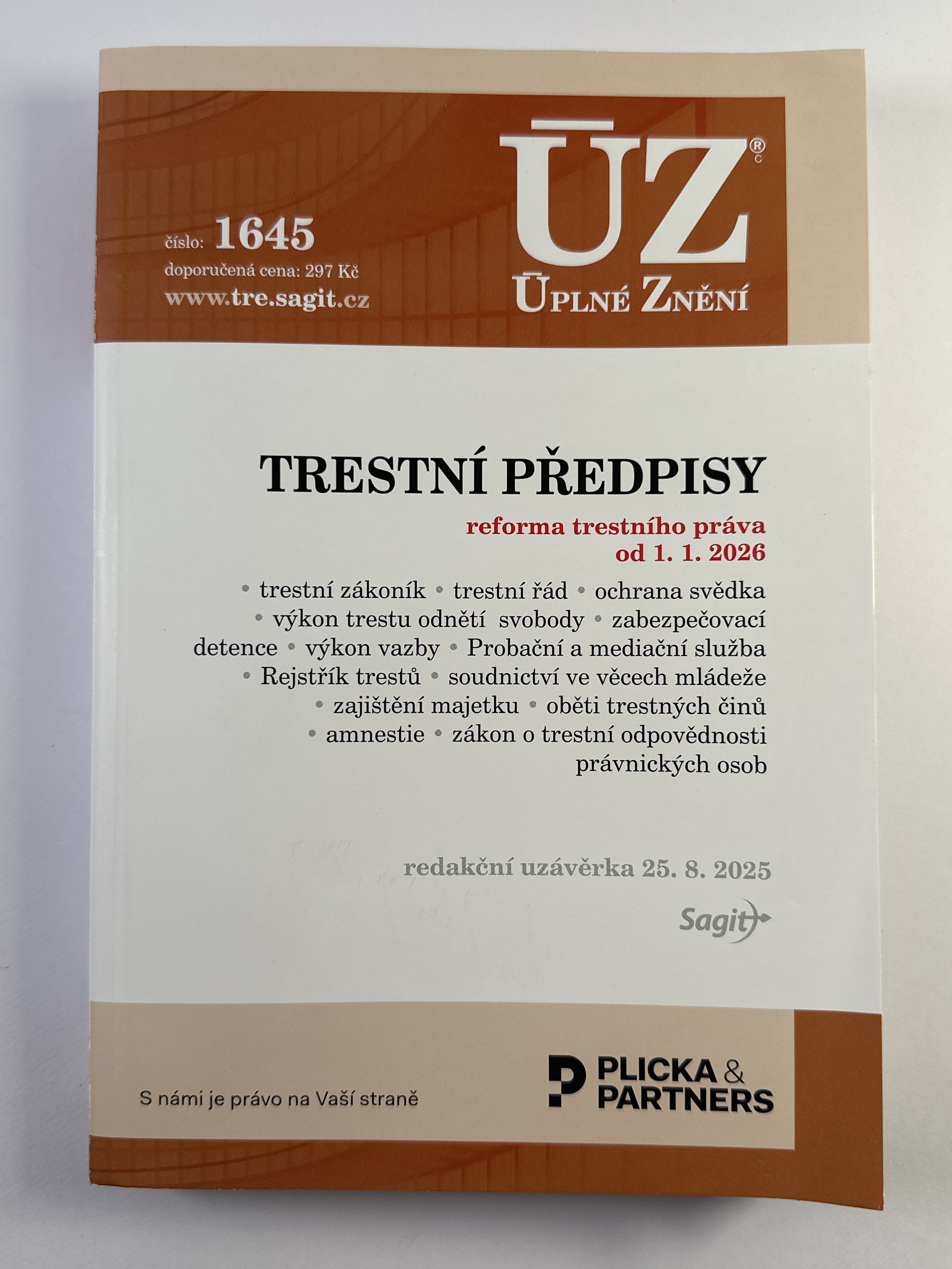 Levně Trestní předpisy Měkká (2025)