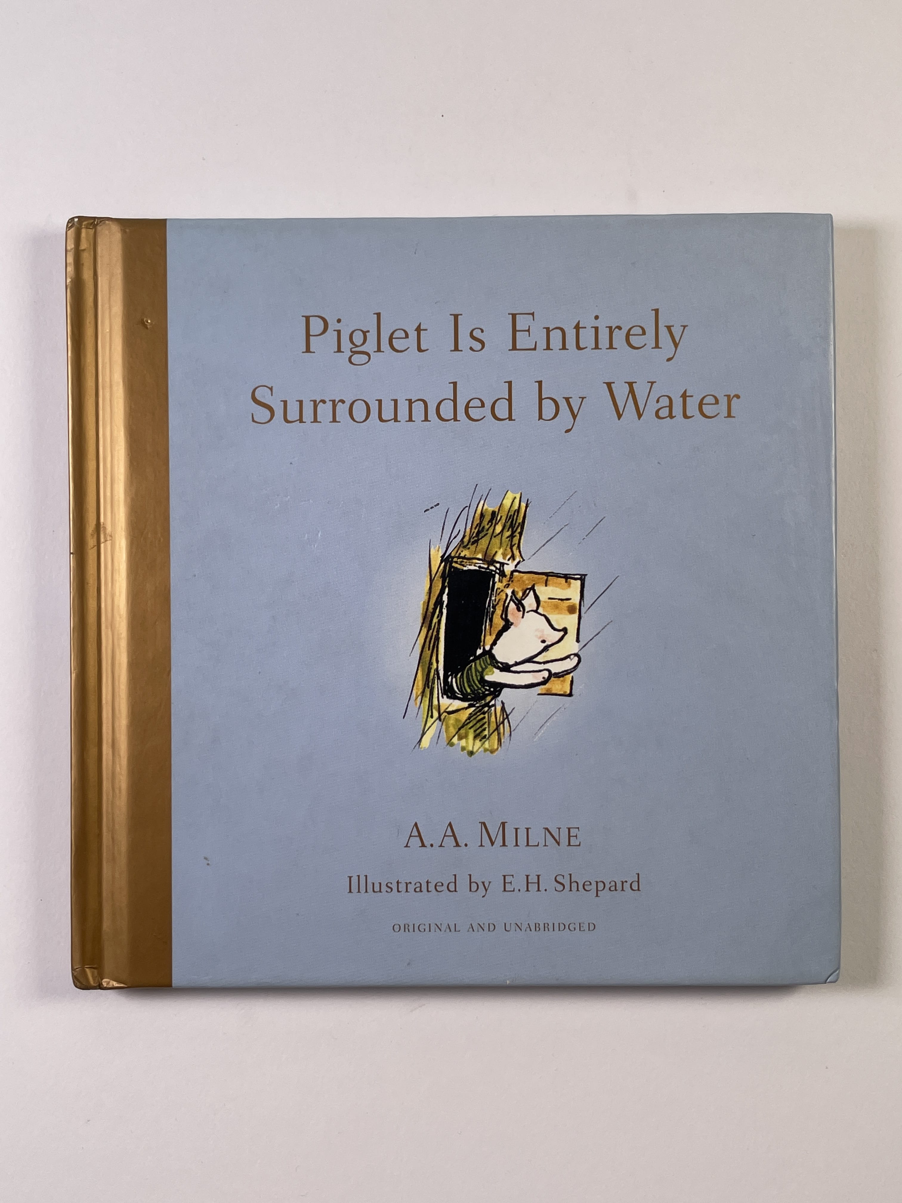 Levně Piglet is entirely surrounded by water