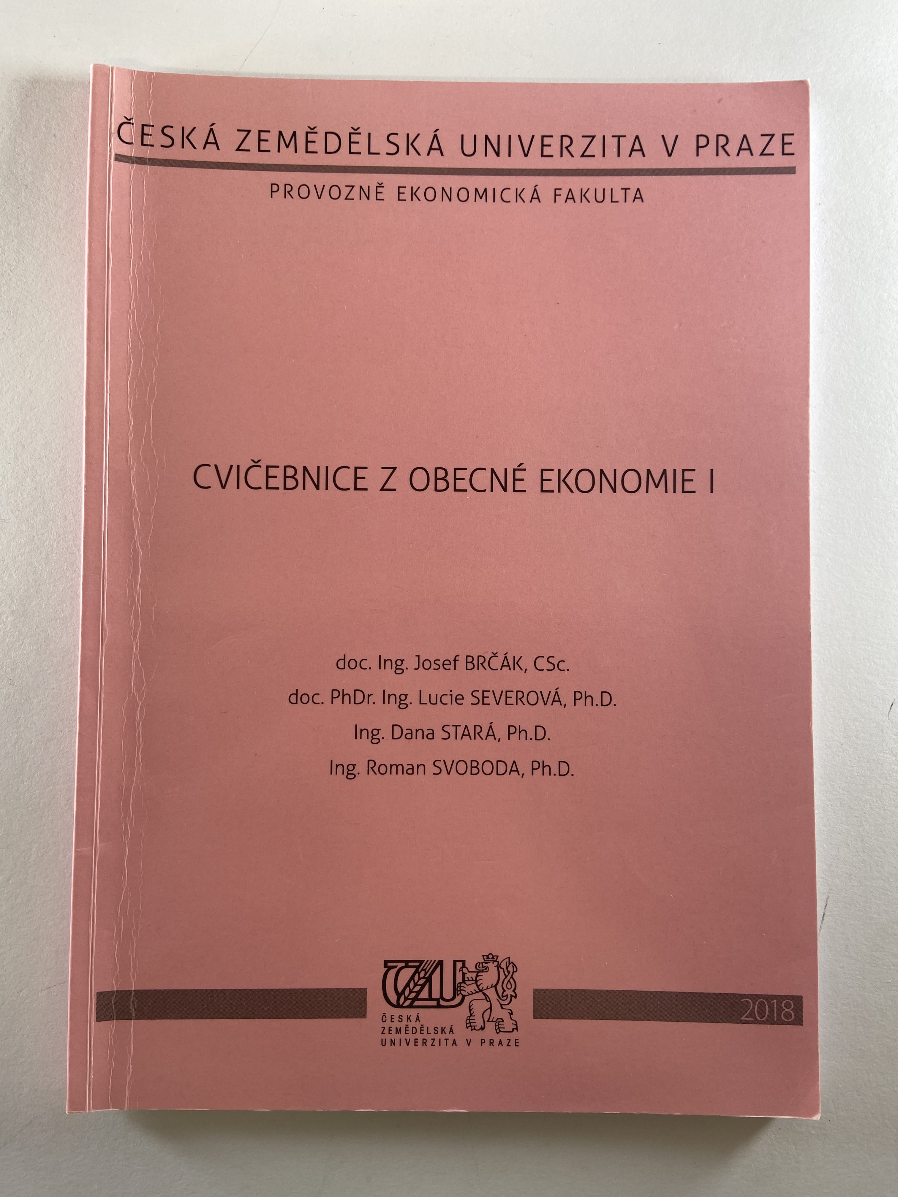 Levně Cvičebnice z obecné ekonomie I. Měkká (2018)