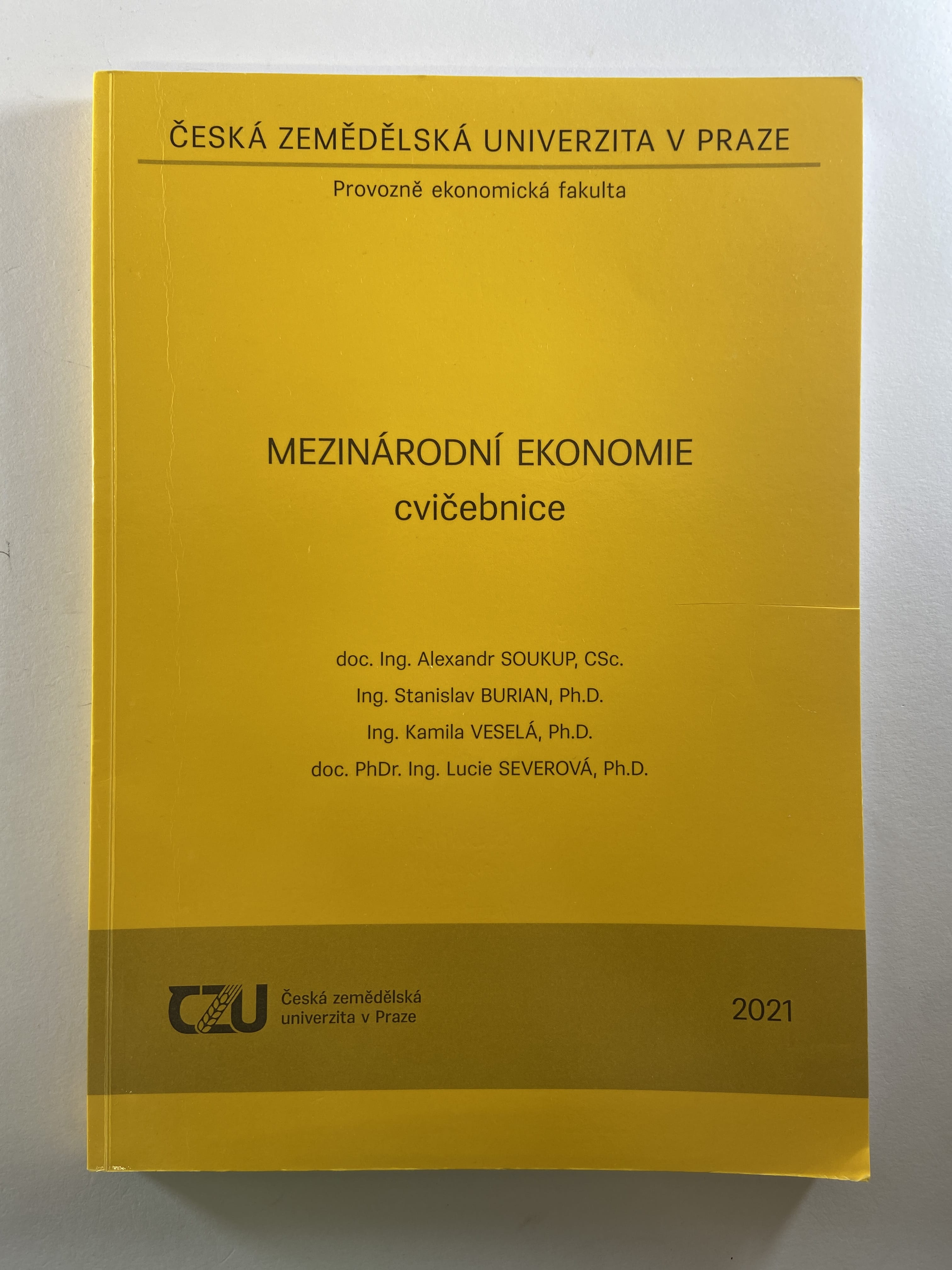 Levně Mezinárodní ekonomie - cvičebnice Měkká (2021)