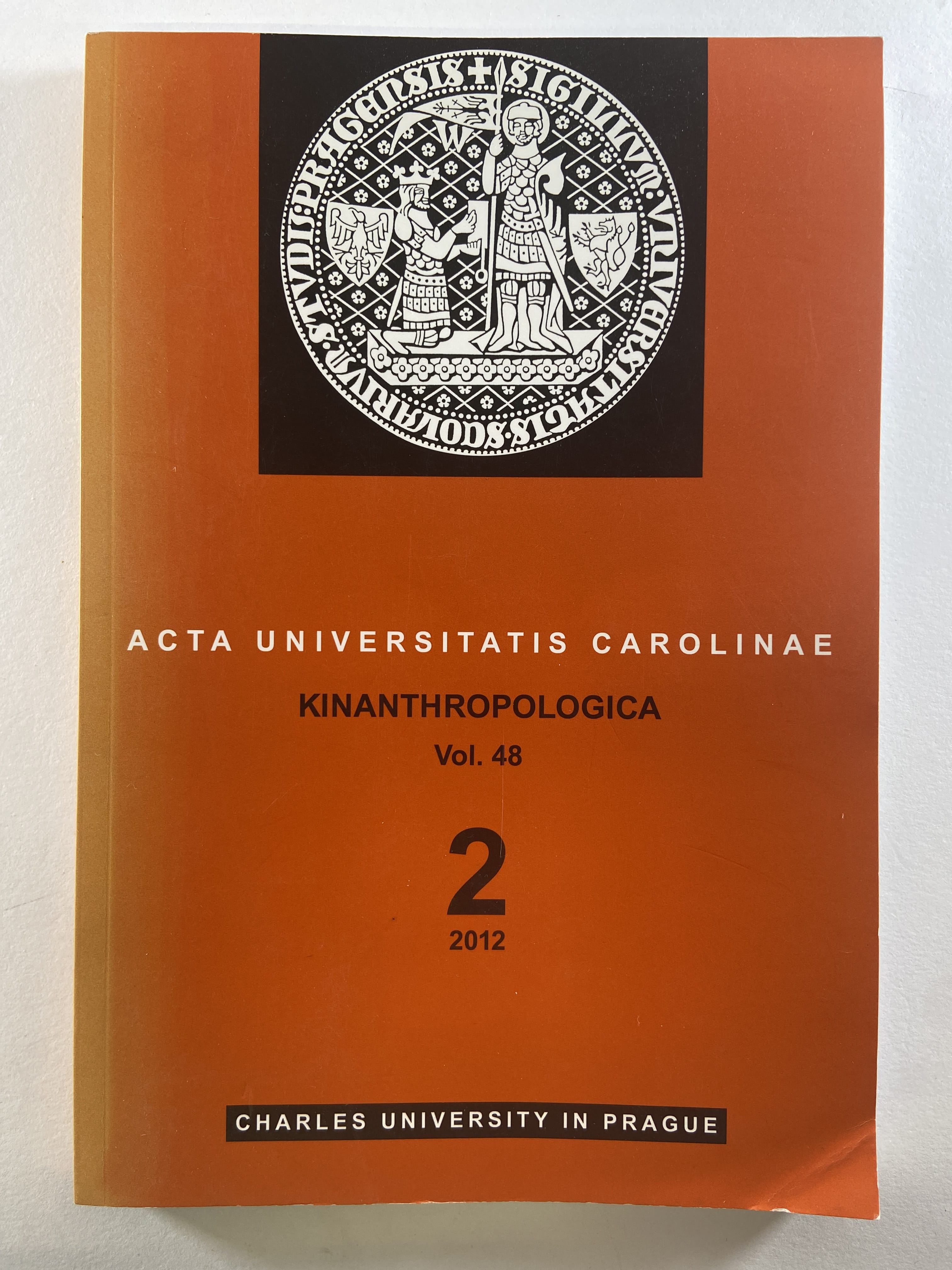 Levně Acta Universitatis Carolinae: Kinanthropologica Vol. 48, 2